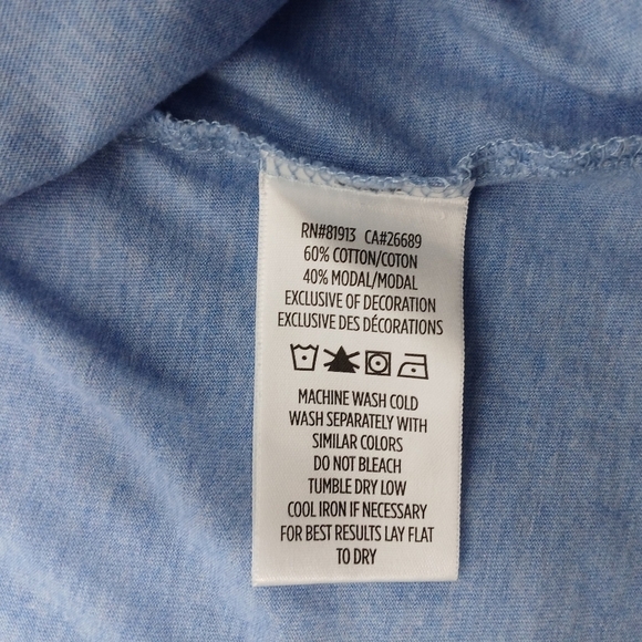 Robert Graham Classic Fit Eastwood V Neck Cotton/ Modal T Shirt. Mens XL - Picture 6 of 8